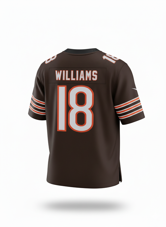 Jersey NFL Premium Demario Williams #18 - Cleveland Browns