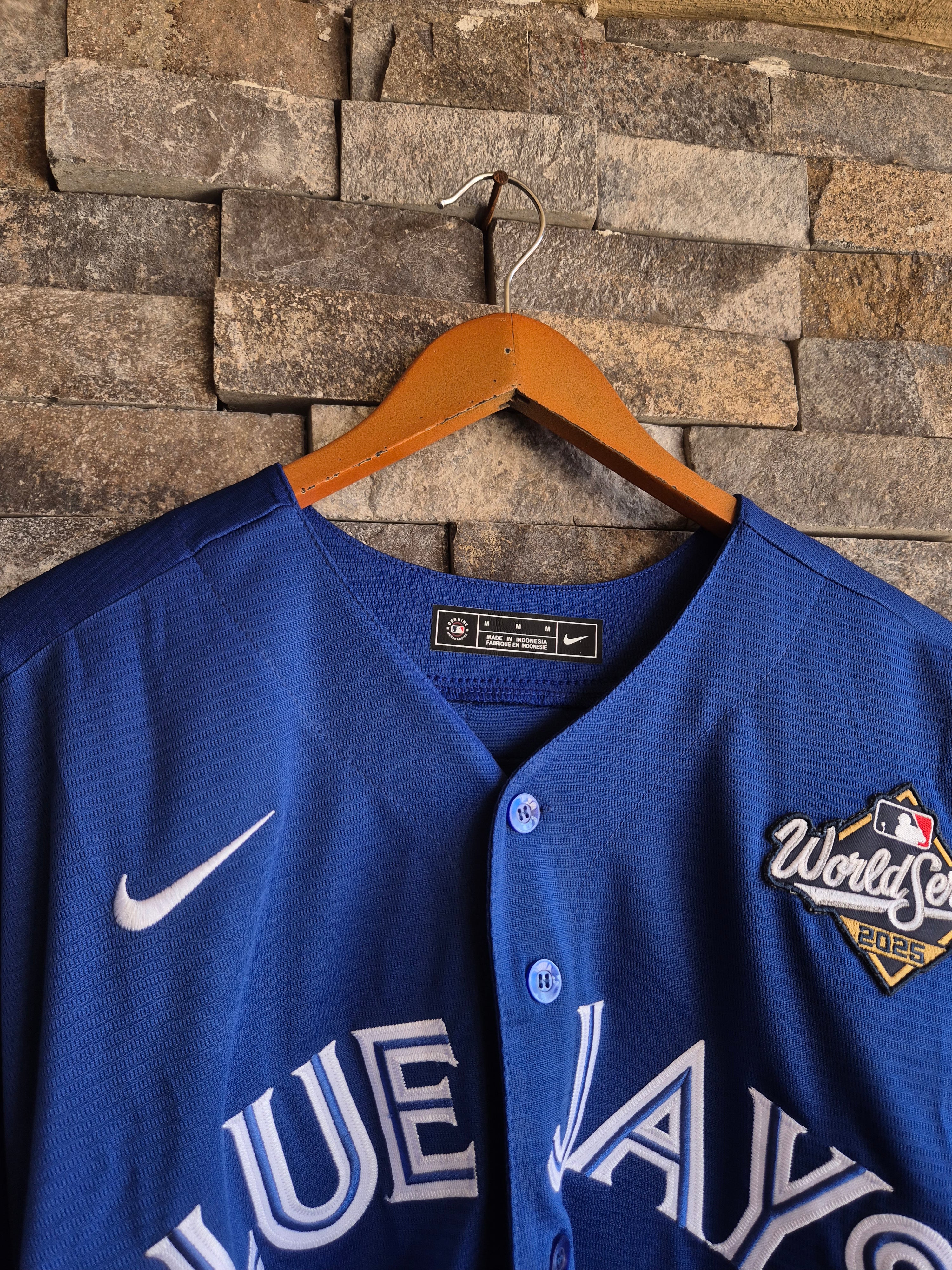 Jersey Oficial de Toronto Blue Jays – Vladimir Guerrero Jr., Edición Serie Mundial 2025