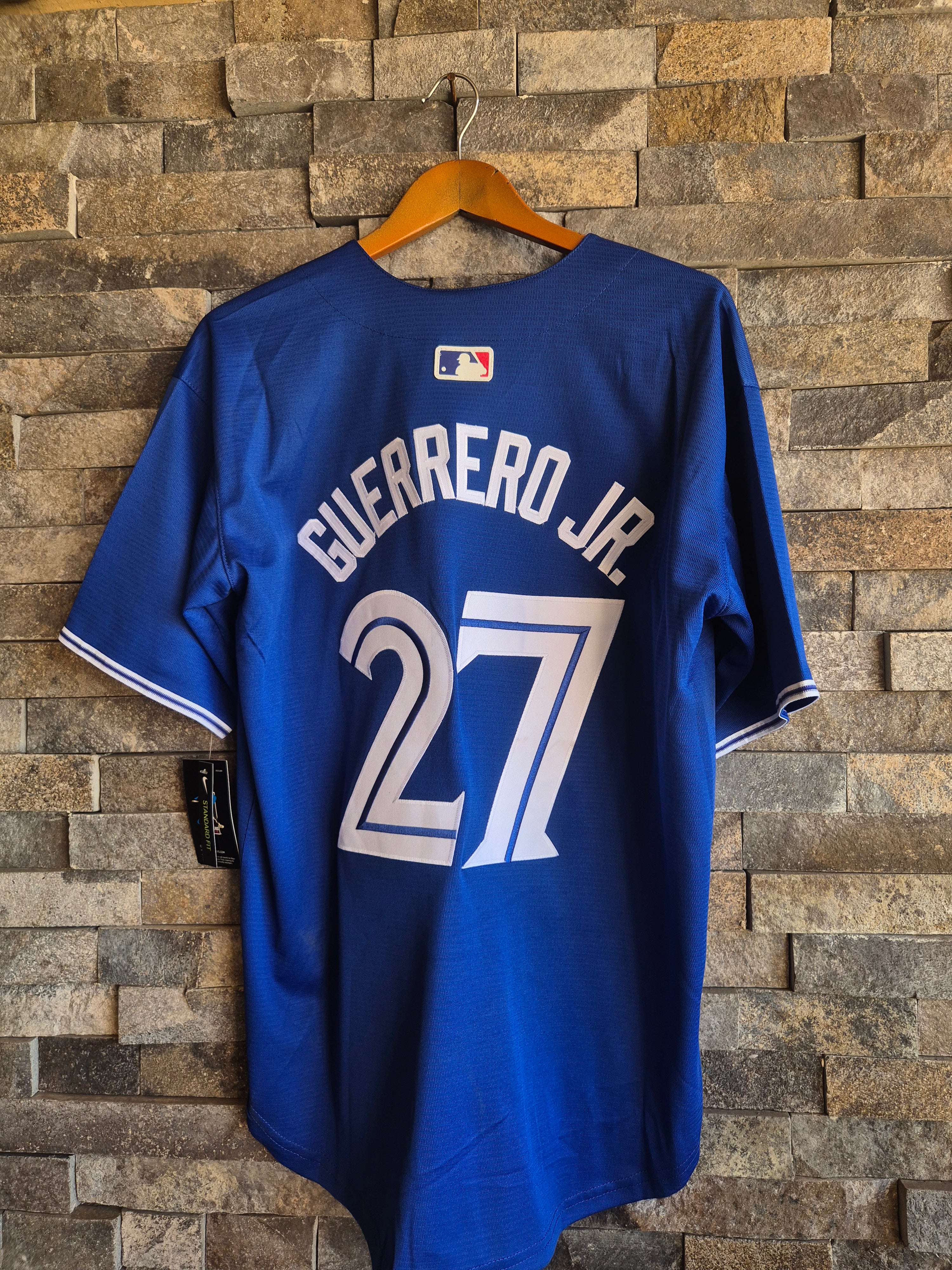 Jersey Oficial de Toronto Blue Jays – Vladimir Guerrero Jr., Edición Serie Mundial 2025