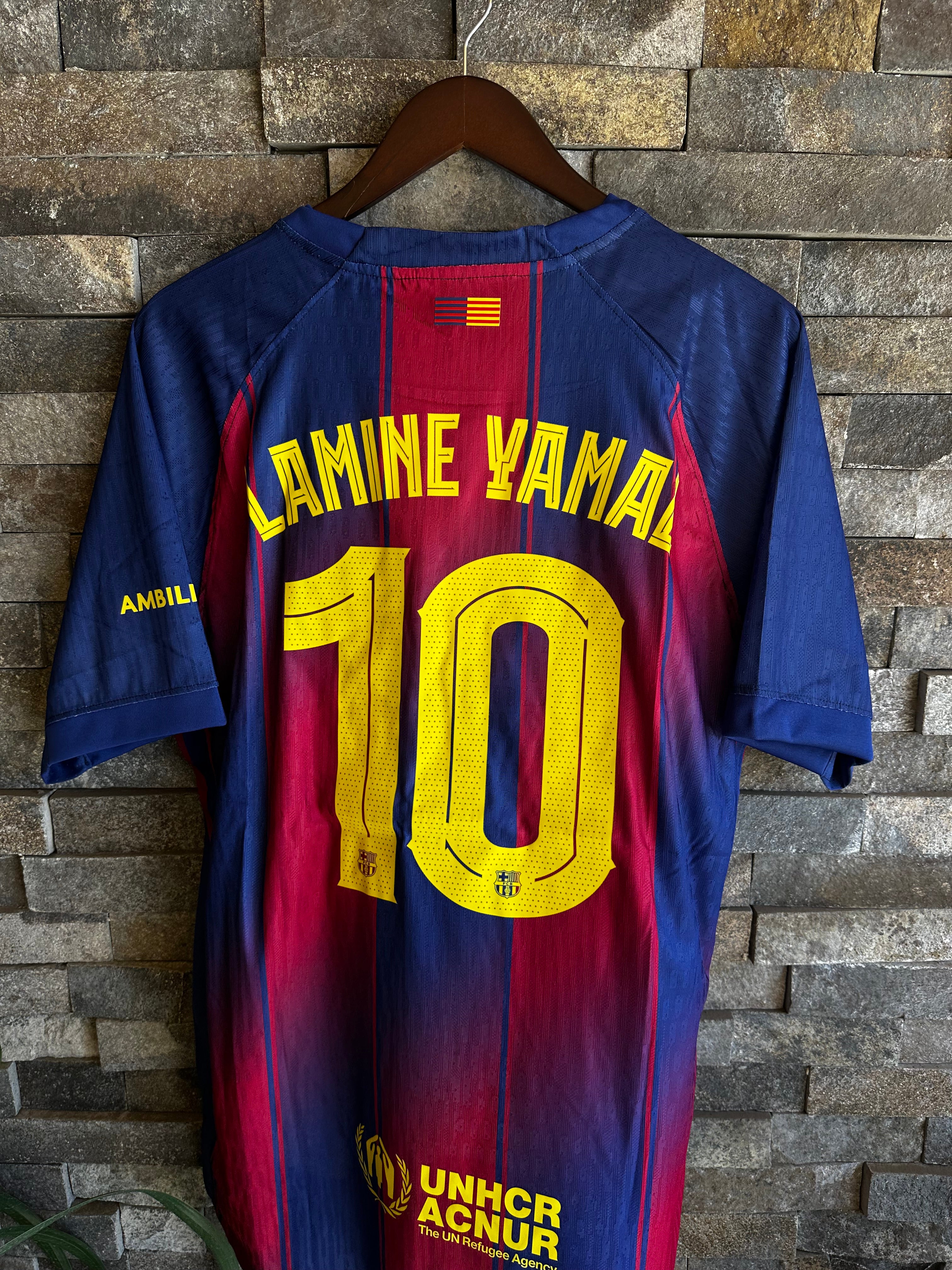 Jersey FC Barcelona Local Versión Jugador Lamine Yamal #10| 2026