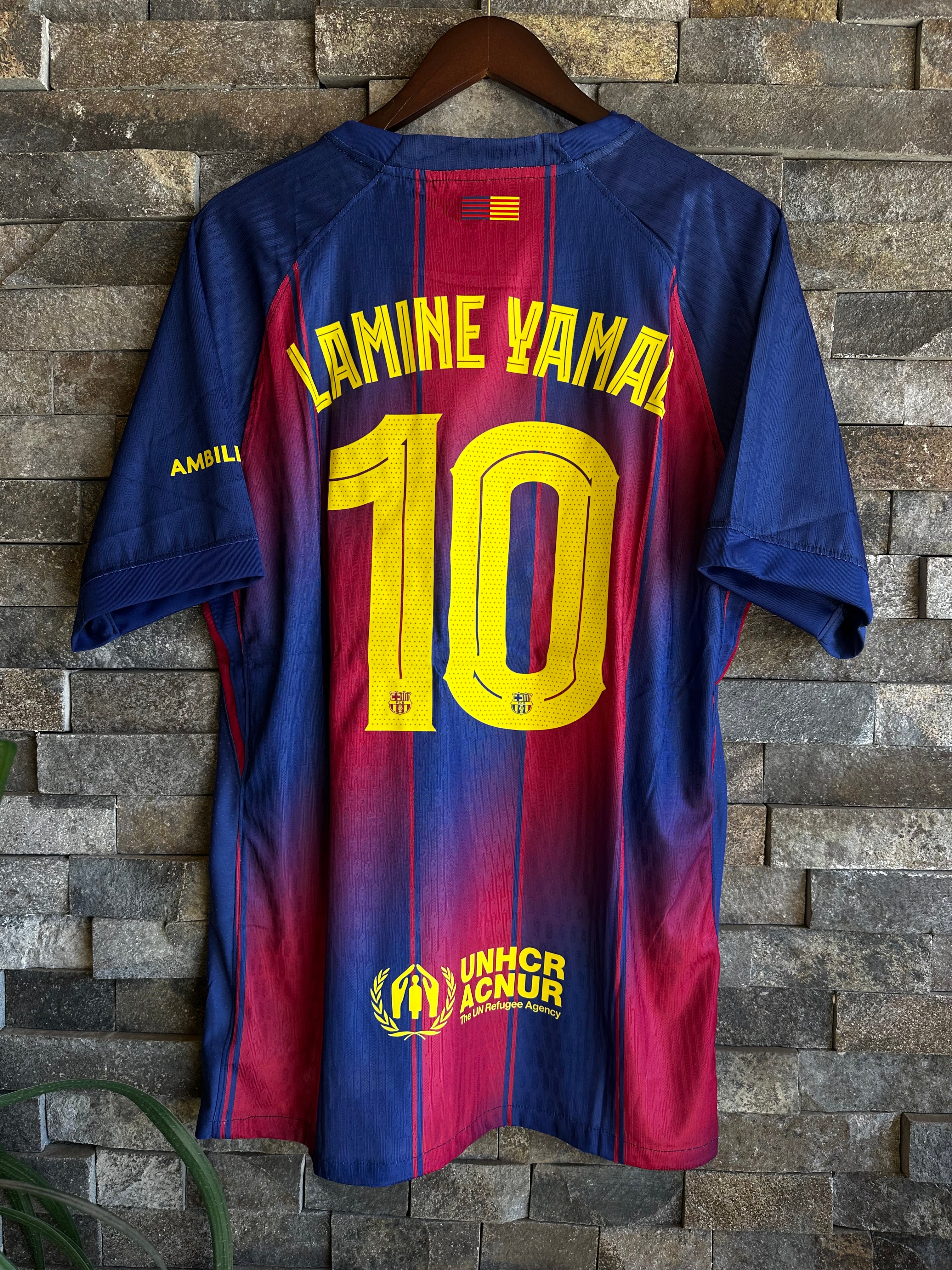 Jersey FC Barcelona Local Versión Jugador Lamine Yamal #10| 2026