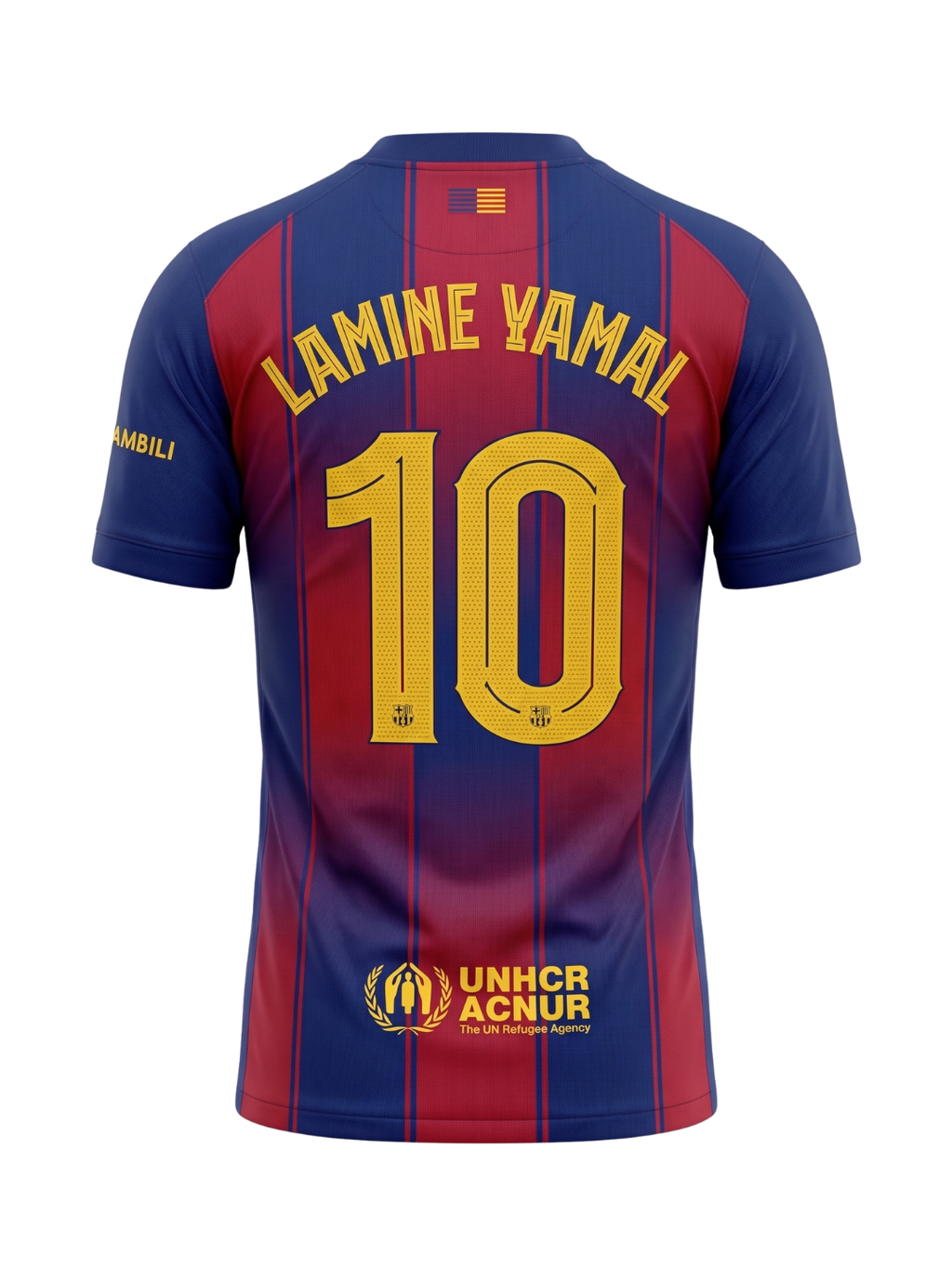 Jersey FC Barcelona Local Versión Jugador Lamine Yamal #10| 2026