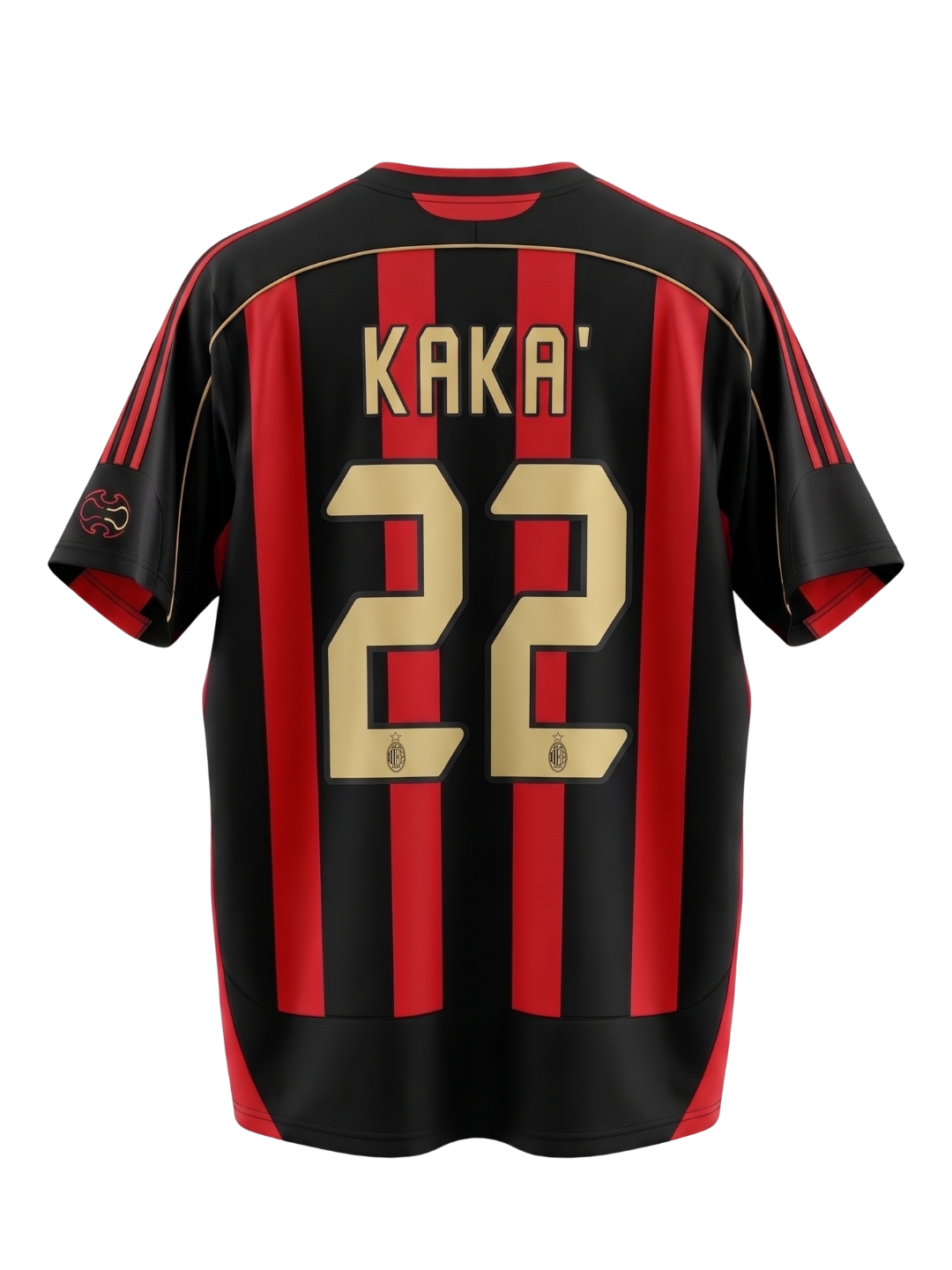 Jersey AC Milan Local 2006/07 - Kaká #22 (Edición Final Atenas)