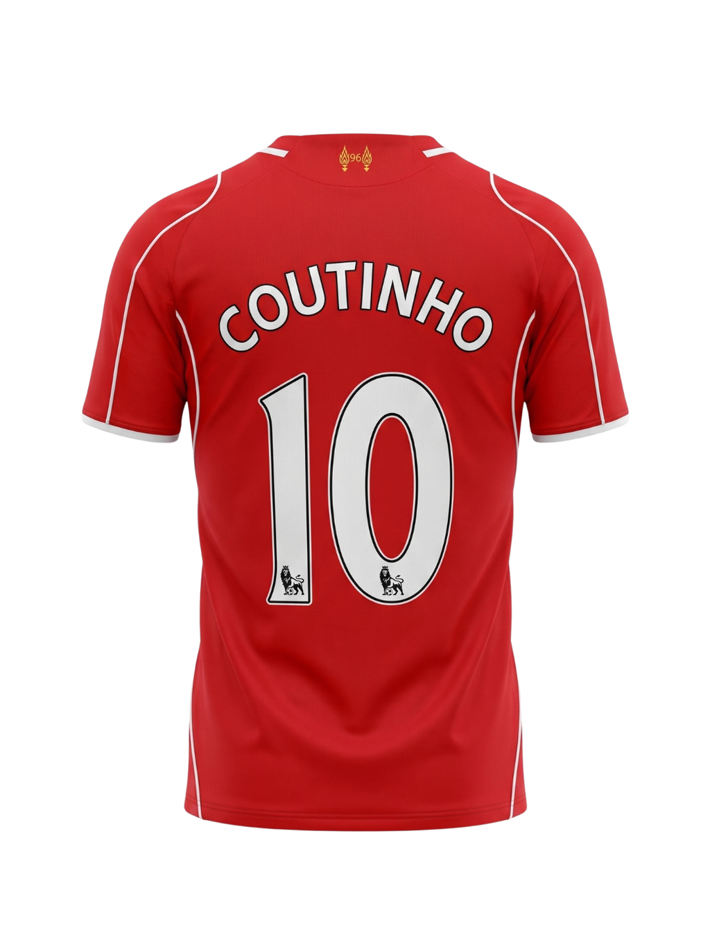 Jersey Liverpool FC Home 2014/15 Retro - Coutinho #10 - Premier League
