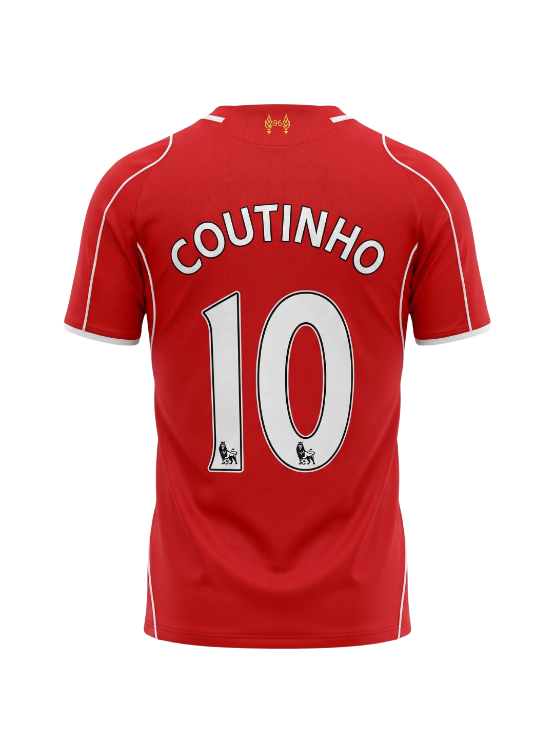 Jersey Liverpool FC Home 2014/15 Retro - Coutinho #10 - Premier League
