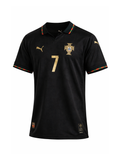 Jersey Portugal Negra Versión Jugador Cristiano Ronaldo #7 | Edición Especial