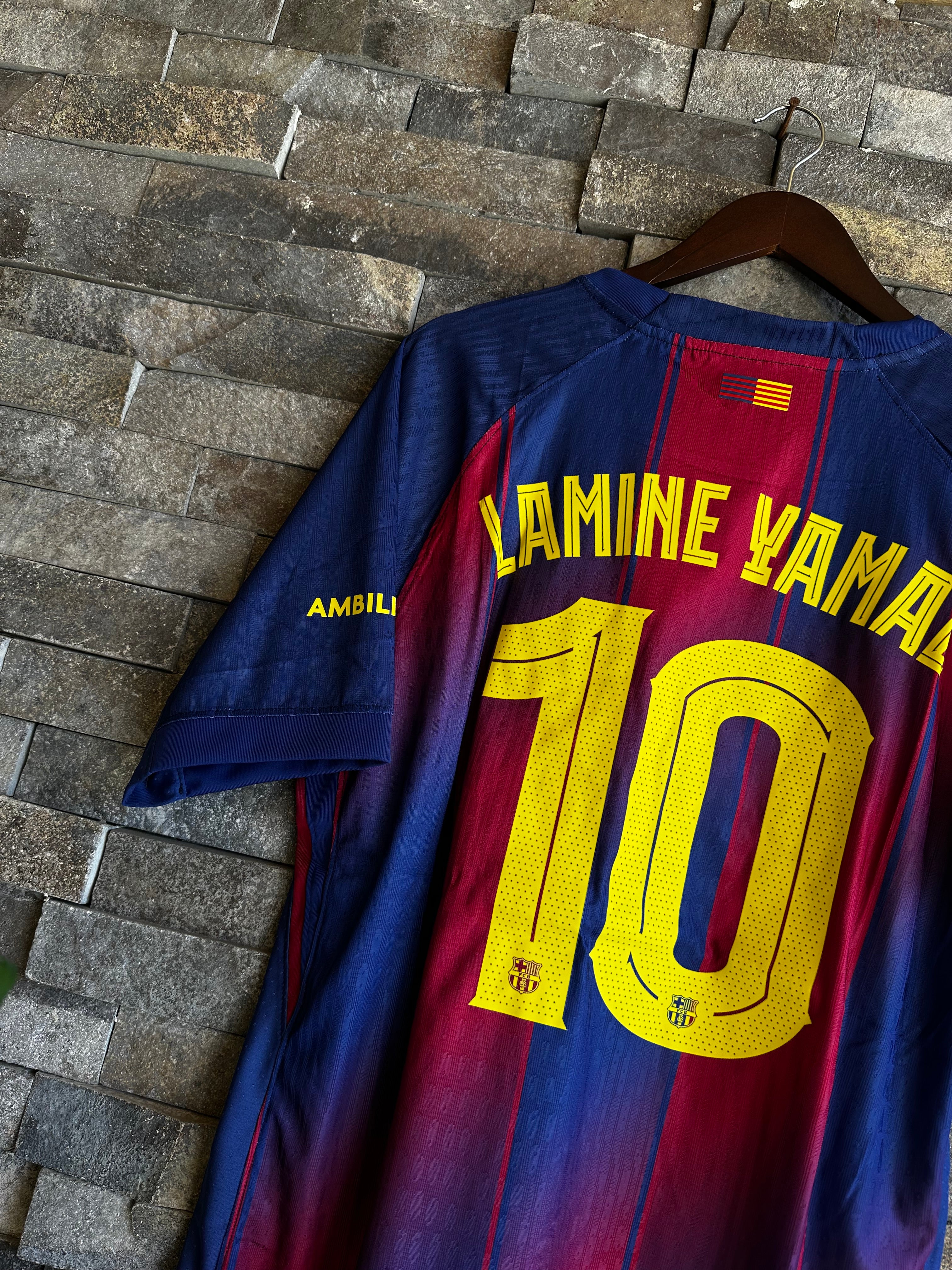 Jersey FC Barcelona Local Versión Jugador Lamine Yamal #10| 2026