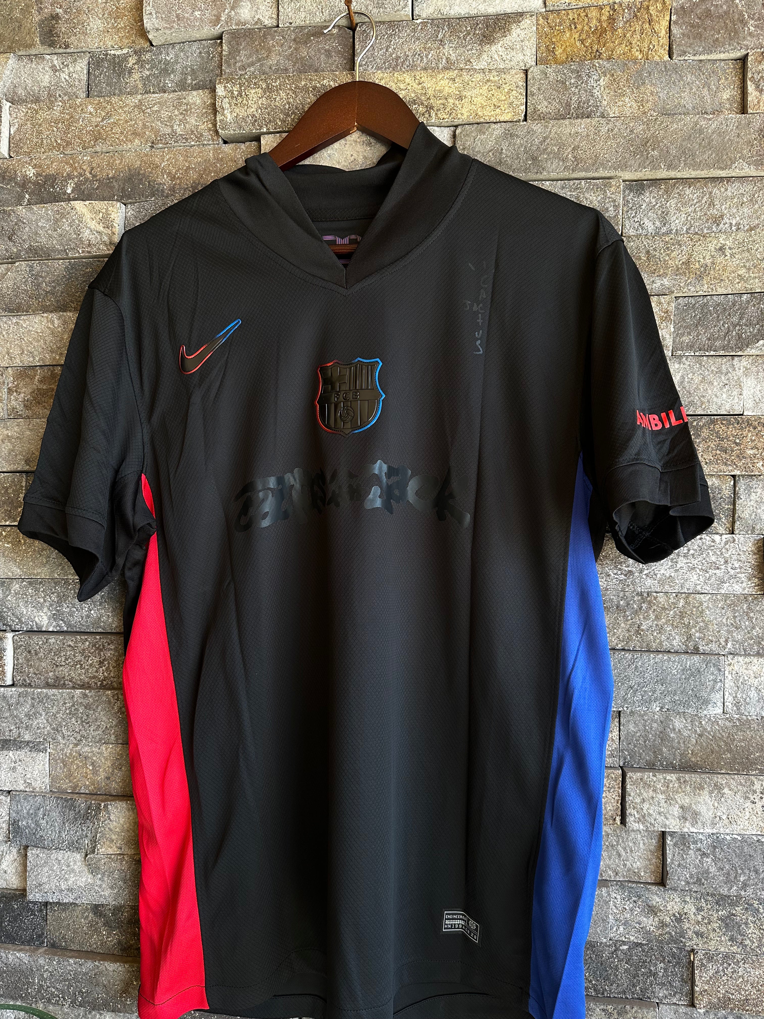 Jersey FC Barcelona x Cactus Jack "Black Chrome" Version Fan - Special Edition
