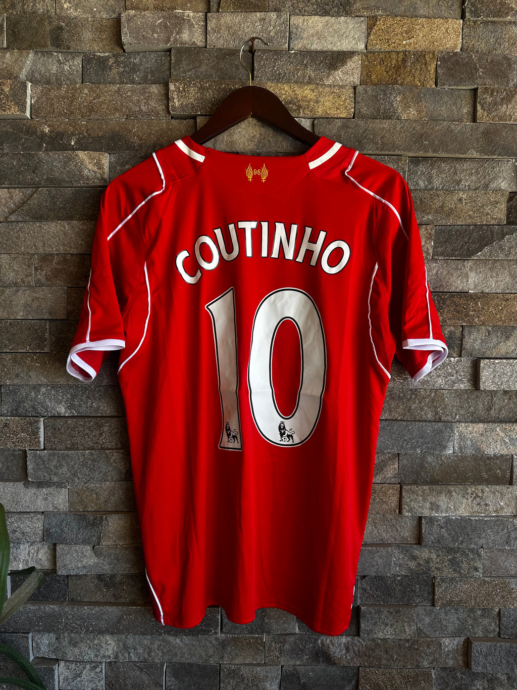 Jersey Liverpool FC Home 2014/15 Retro - Coutinho #10 - Premier League