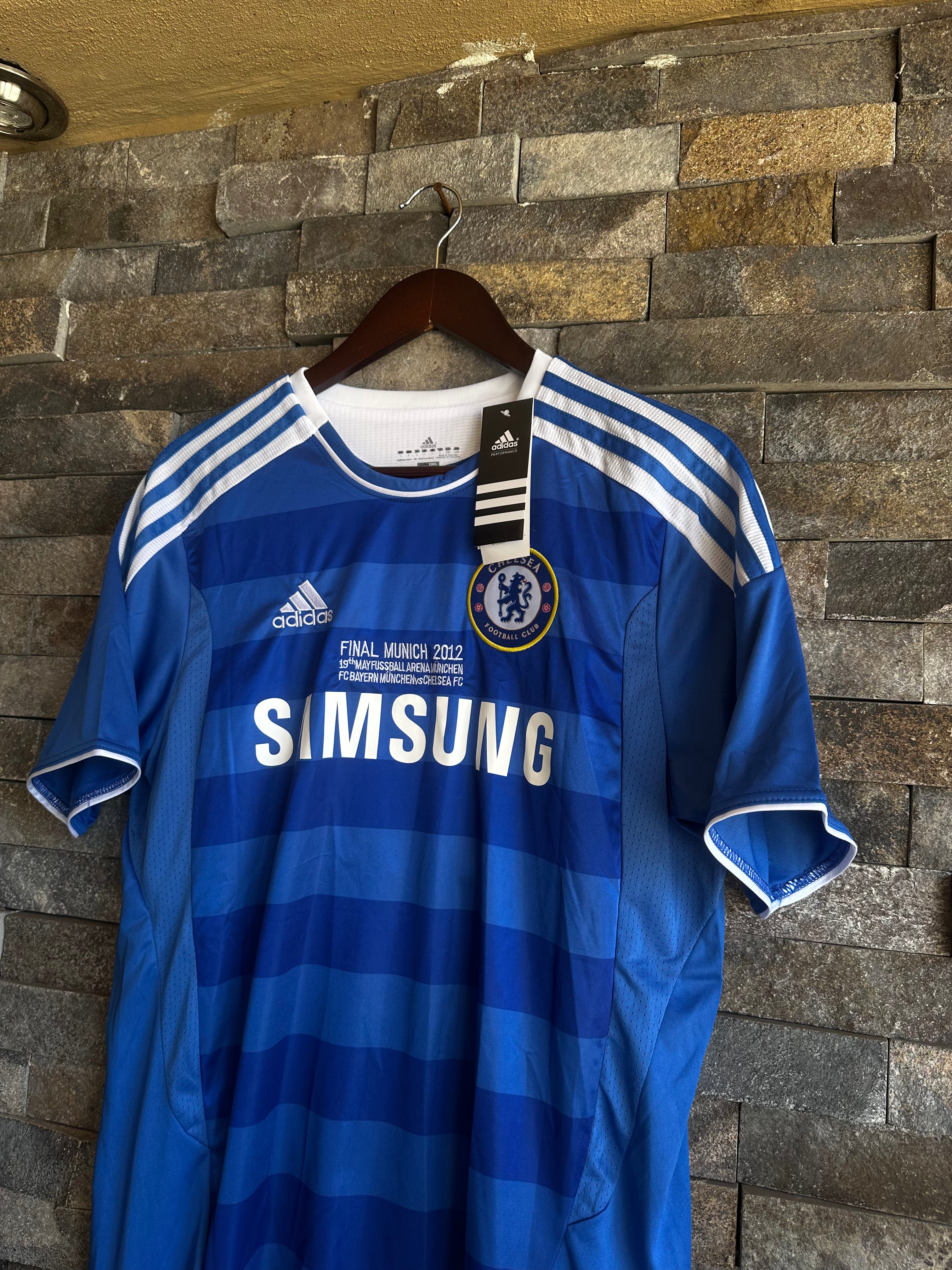 Jersey Chelsea Local 2011/12 Retro - Didier Drogba #11 (Final Munich)