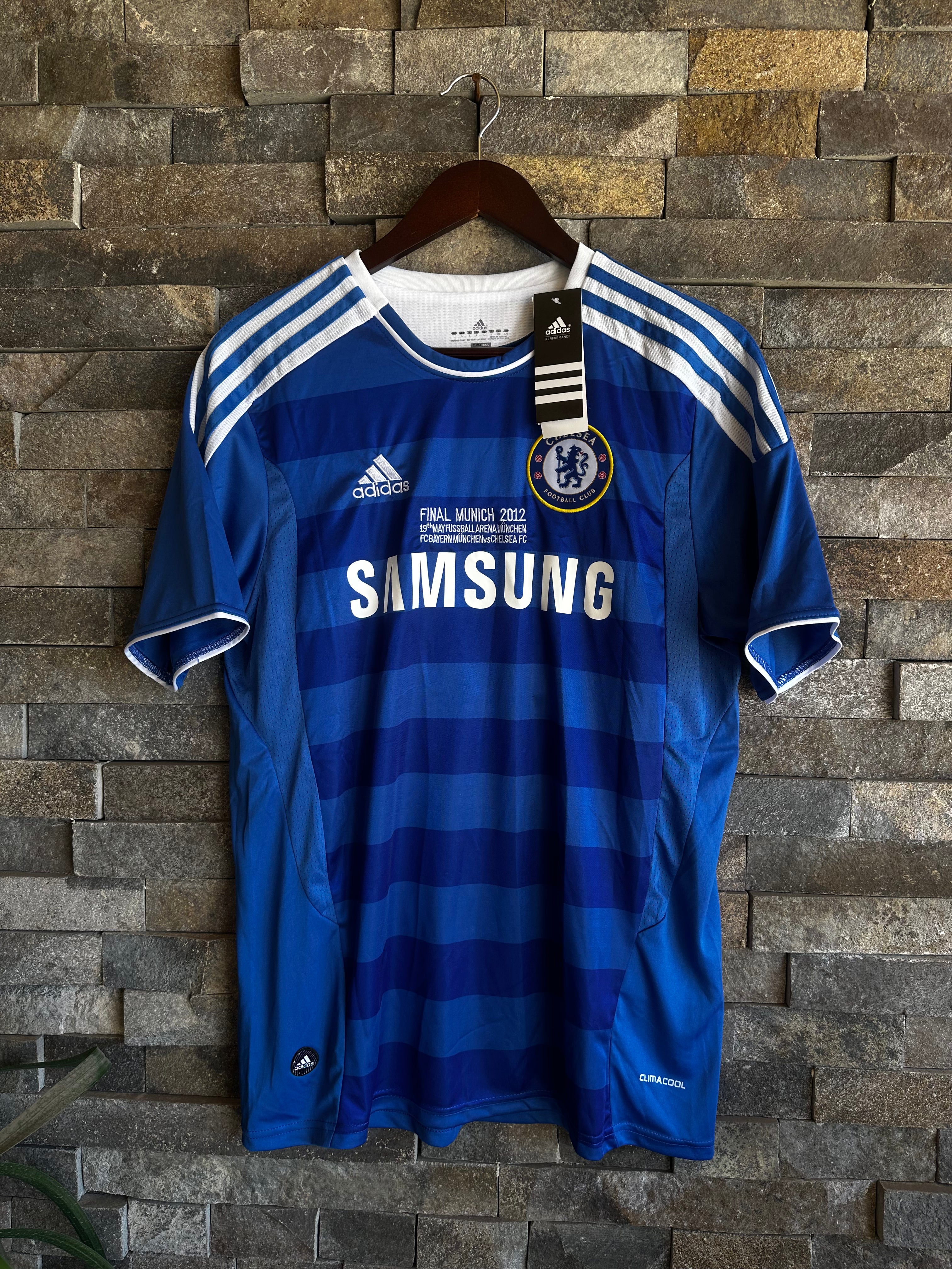 Jersey Chelsea Local 2011/12 Retro - Didier Drogba #11 (Final Munich)