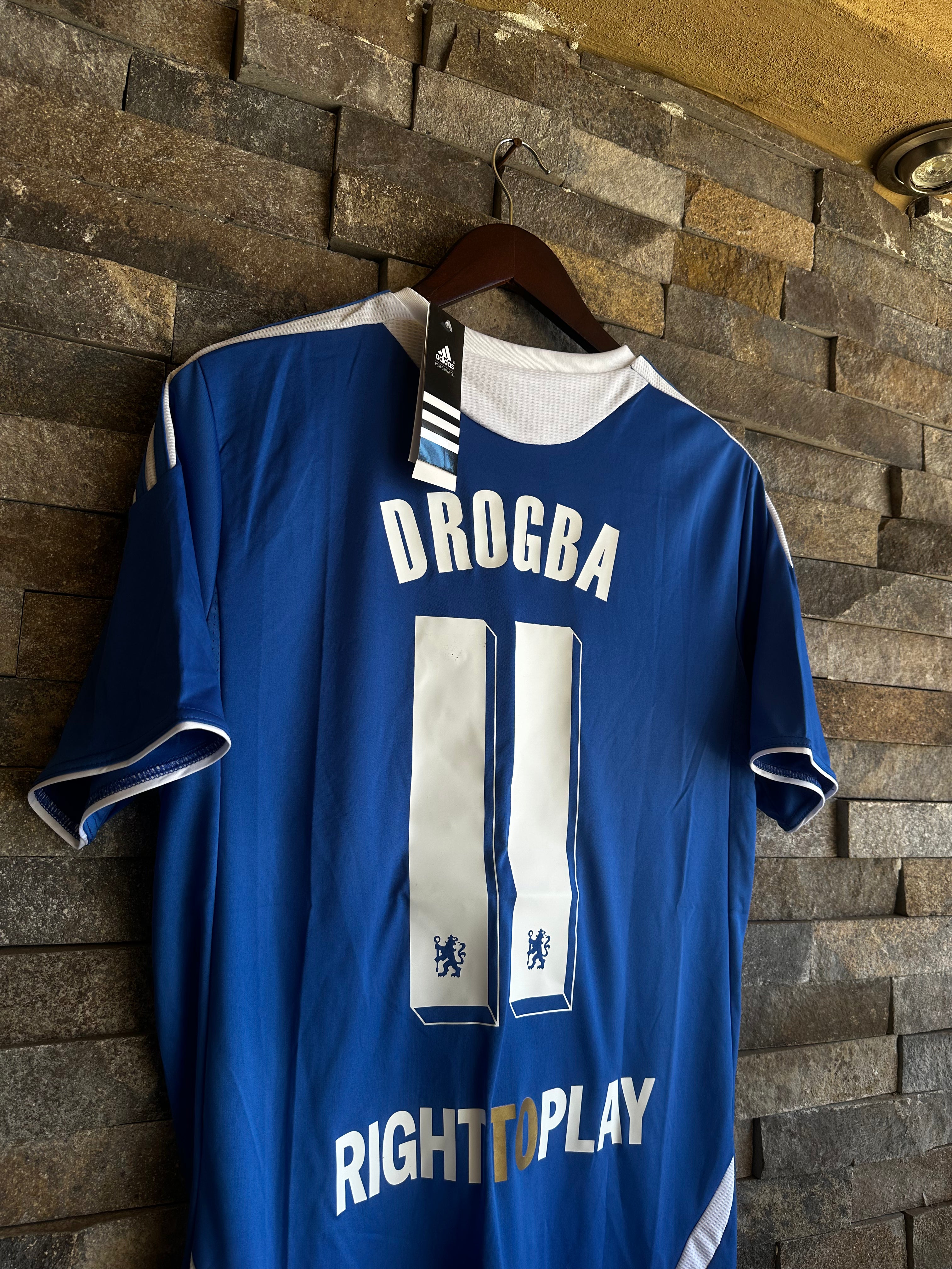 Jersey Chelsea Local 2011/12 Retro - Didier Drogba #11 (Final Munich)