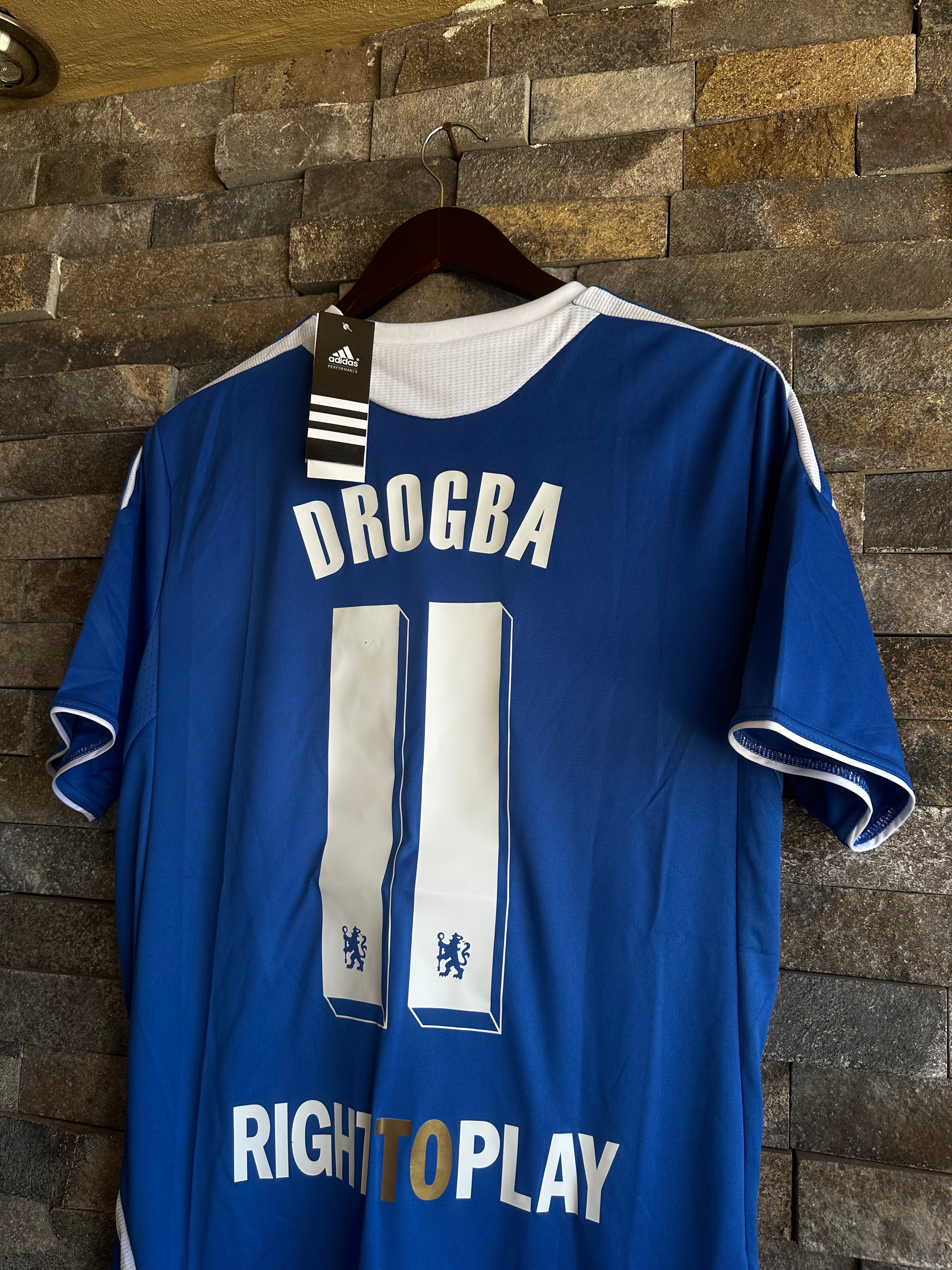 Jersey Chelsea Local 2011/12 Retro - Didier Drogba #11 (Final Munich)