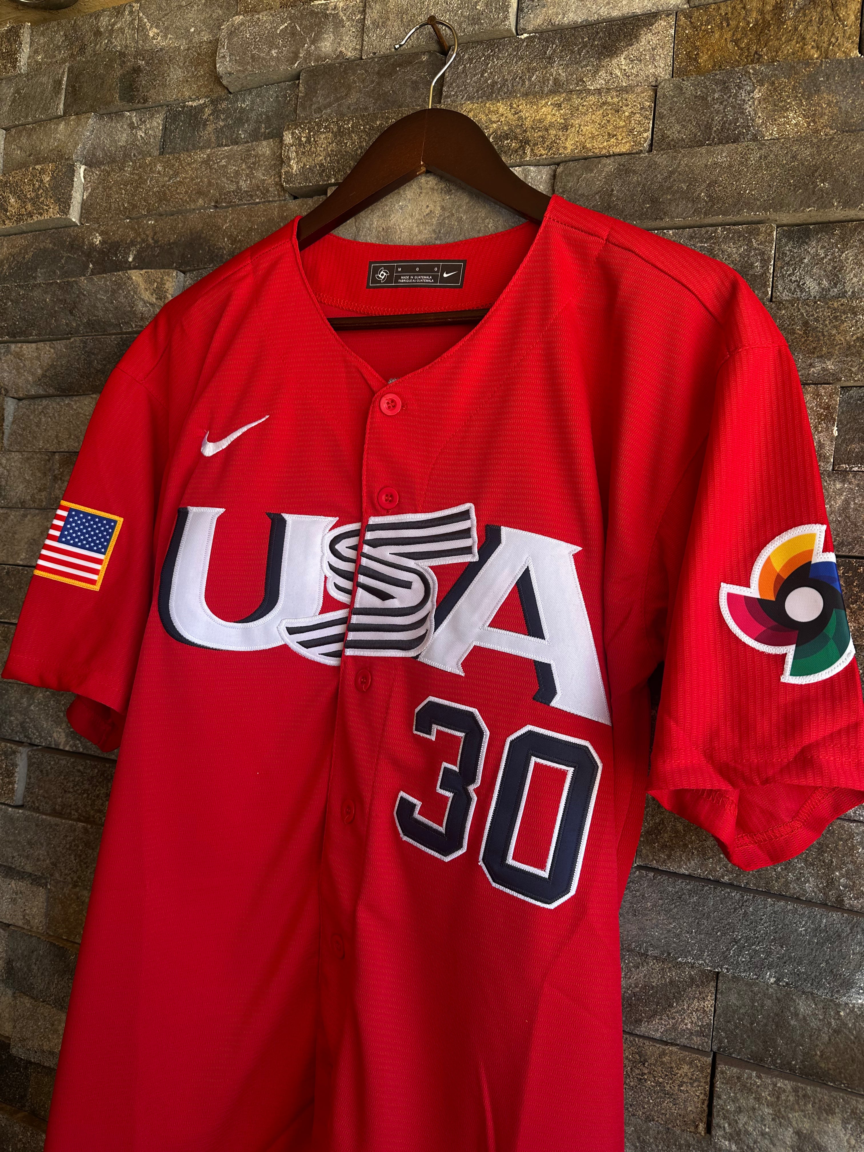 Jersey USA Baseball World Baseball Classic - Paul Skenes #30 - Rojo