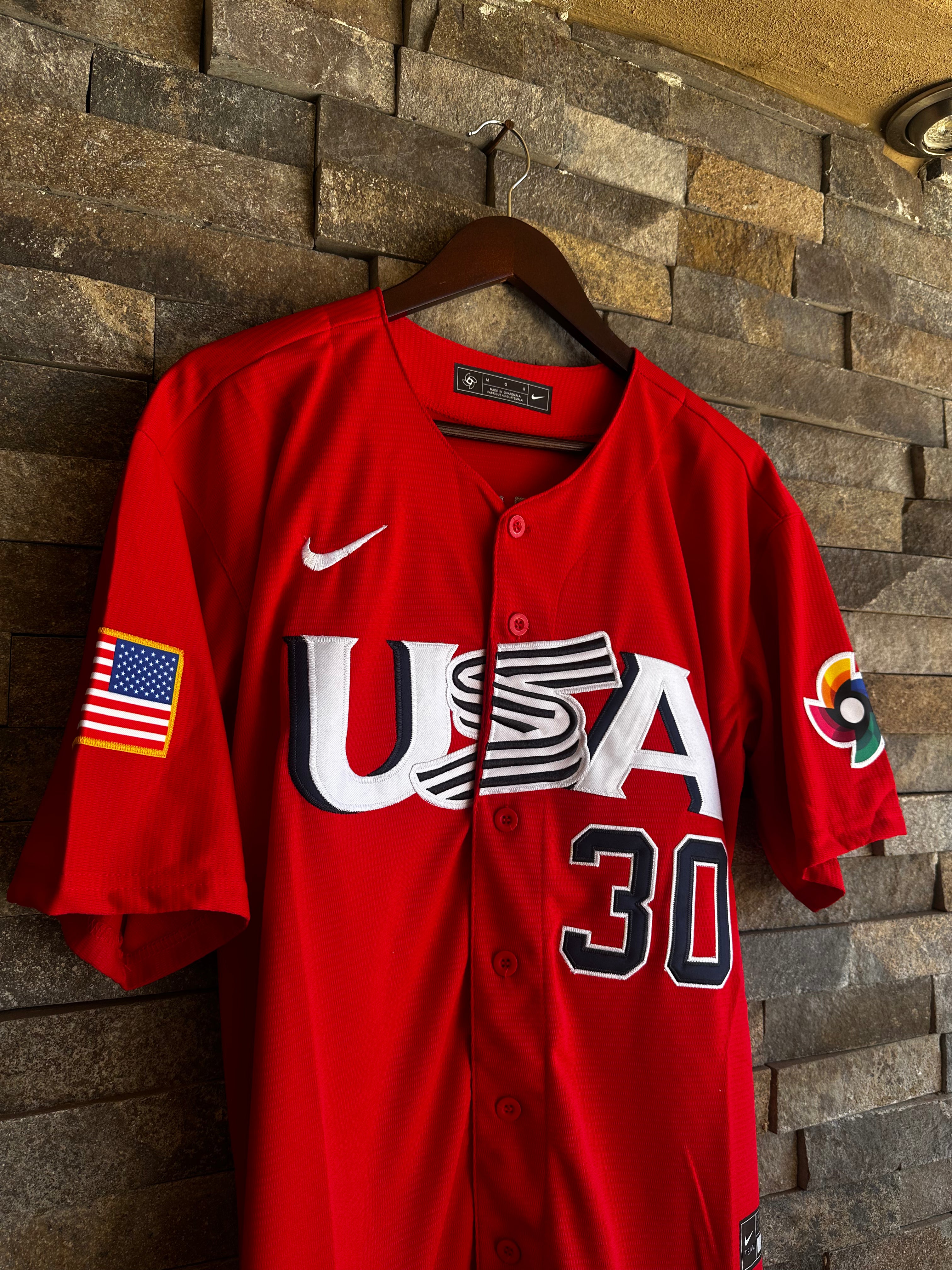 Jersey USA Baseball World Baseball Classic - Paul Skenes #30 - Rojo