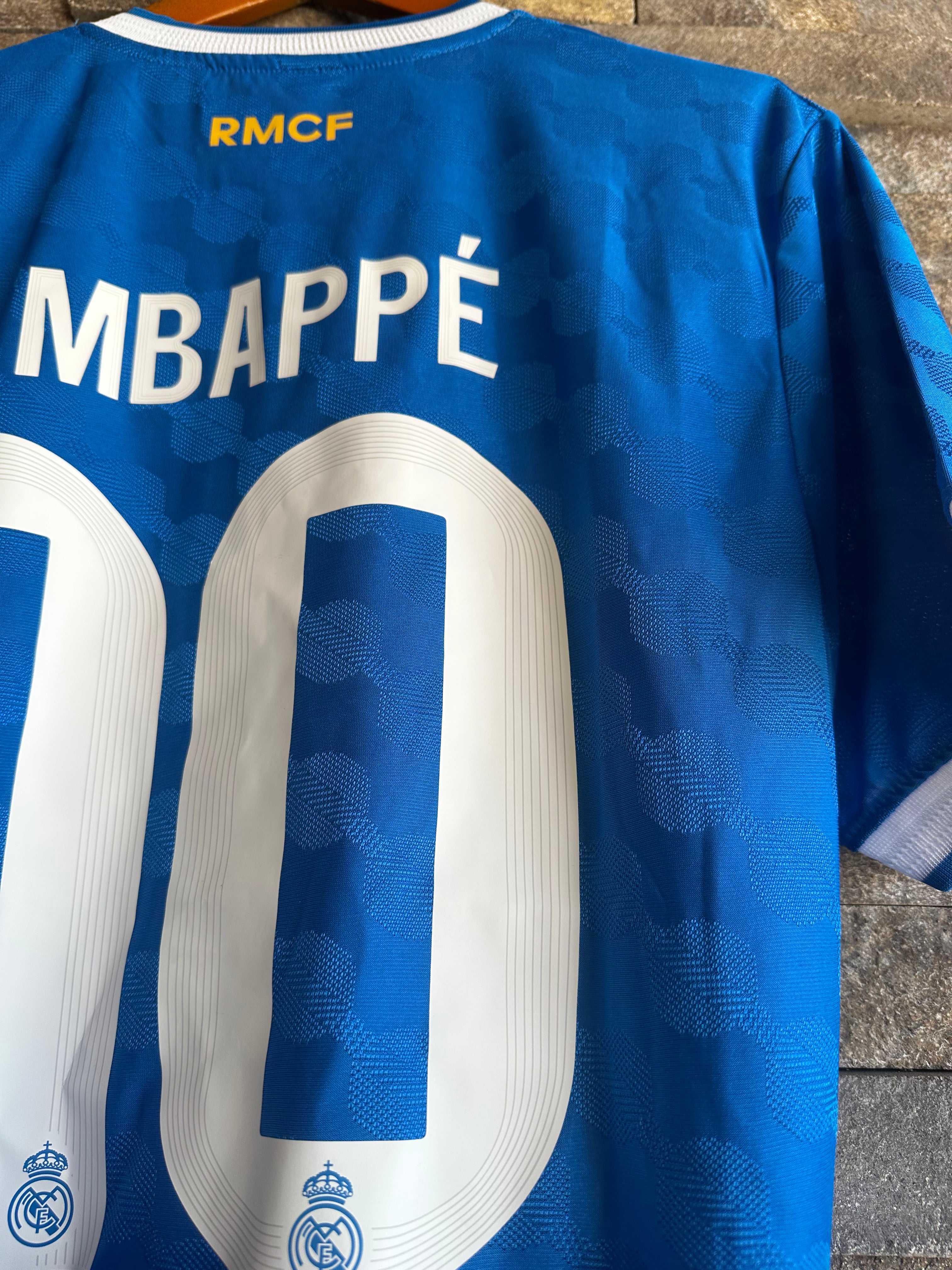 Jersey Real Madrid Azul Versión Jugador Mbappé #10 | Edición Especial 2026