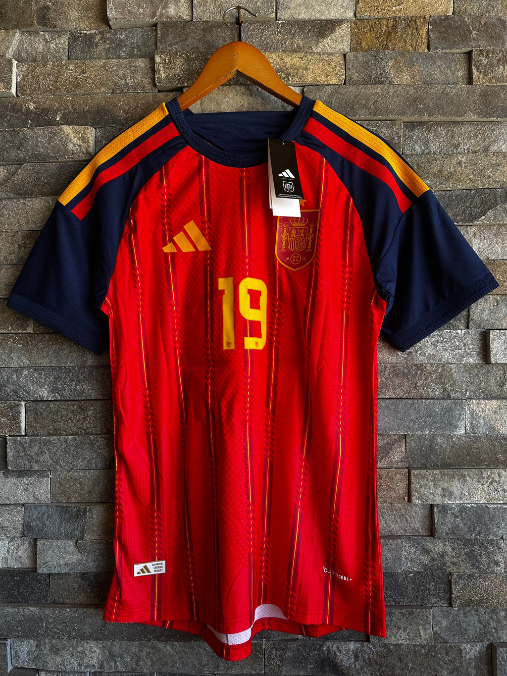 Jersey España Roja Versión Jugador Lamine Yamal #19 | Local Oficial