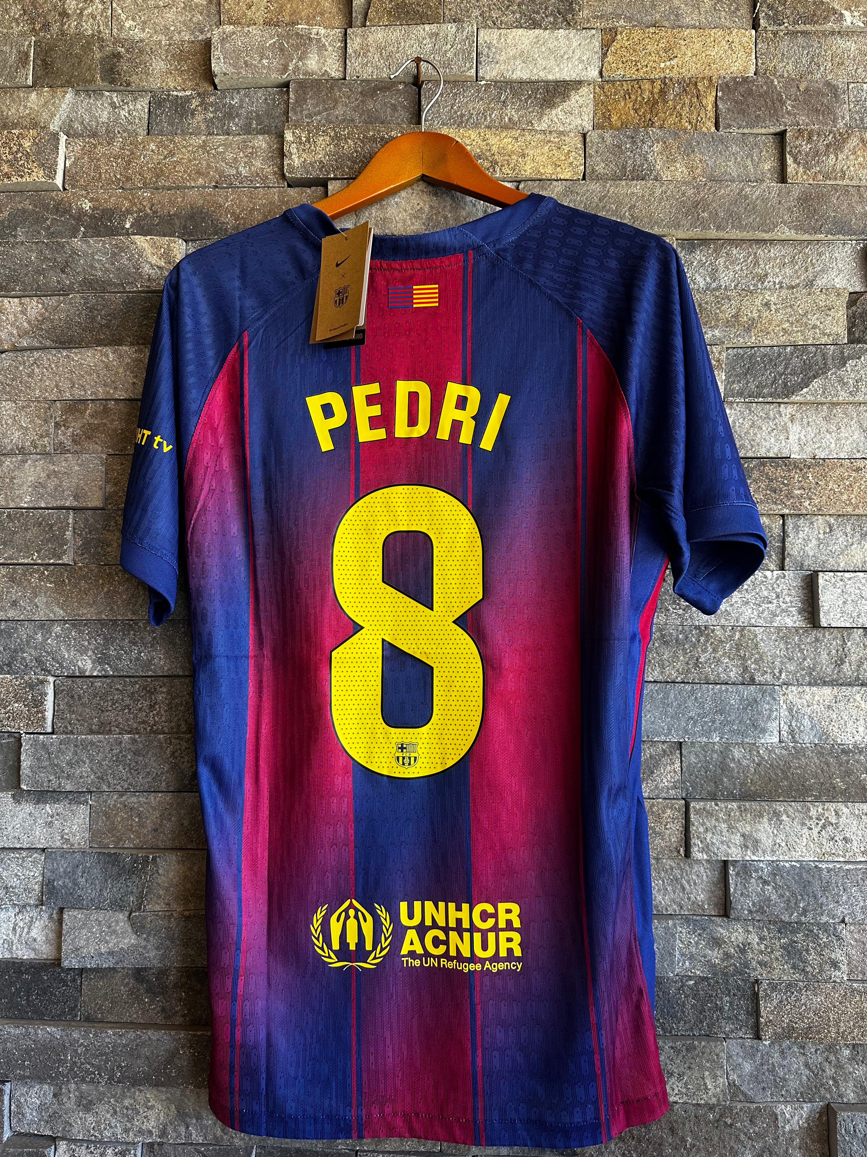 Jersey FC Barcelona Local Versión Jugador Pedri #8 | 2026