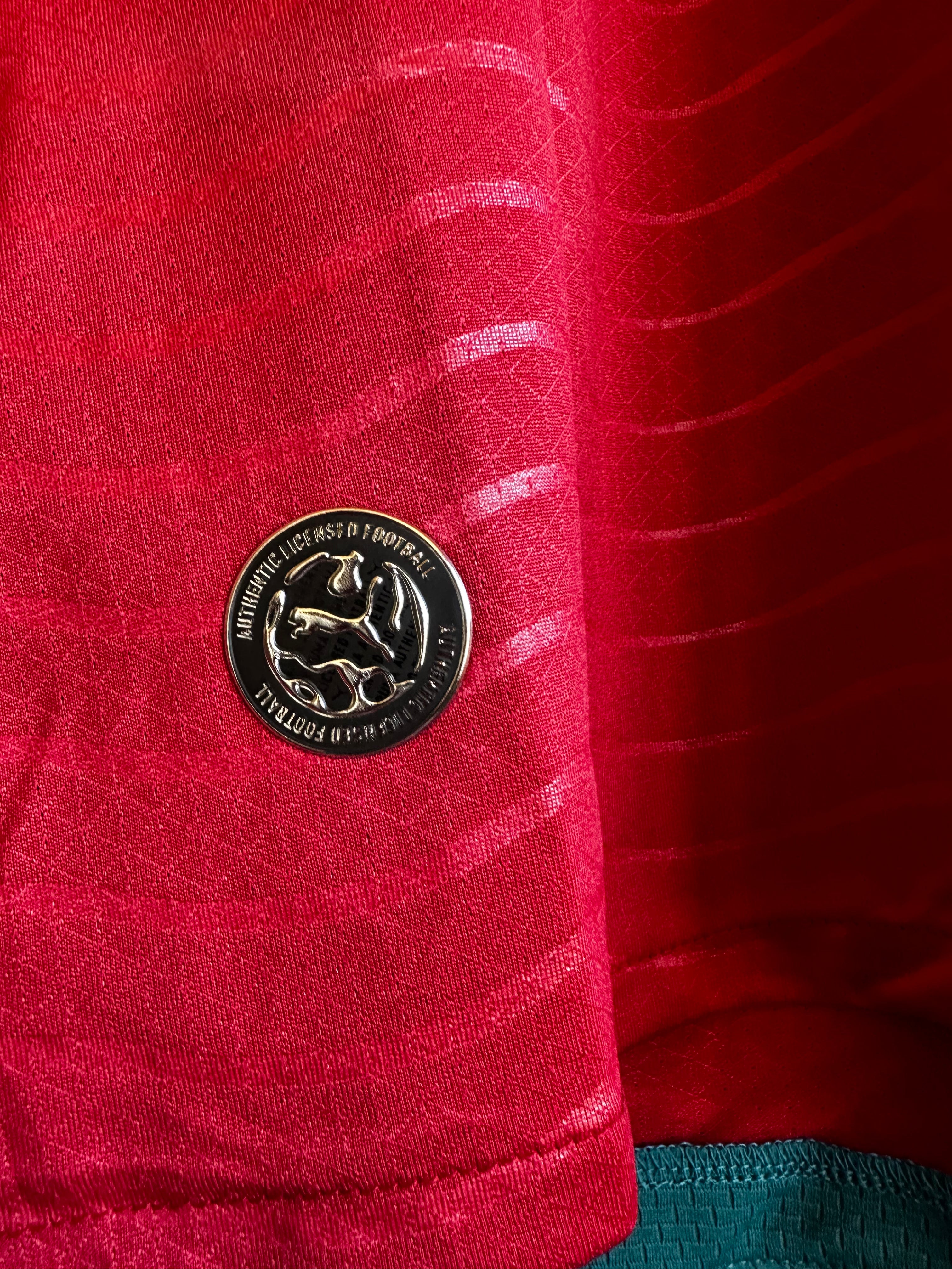 Jersey Portugal Roja Versión Jugador Cristiano Ronaldo #7 | Local Oficial